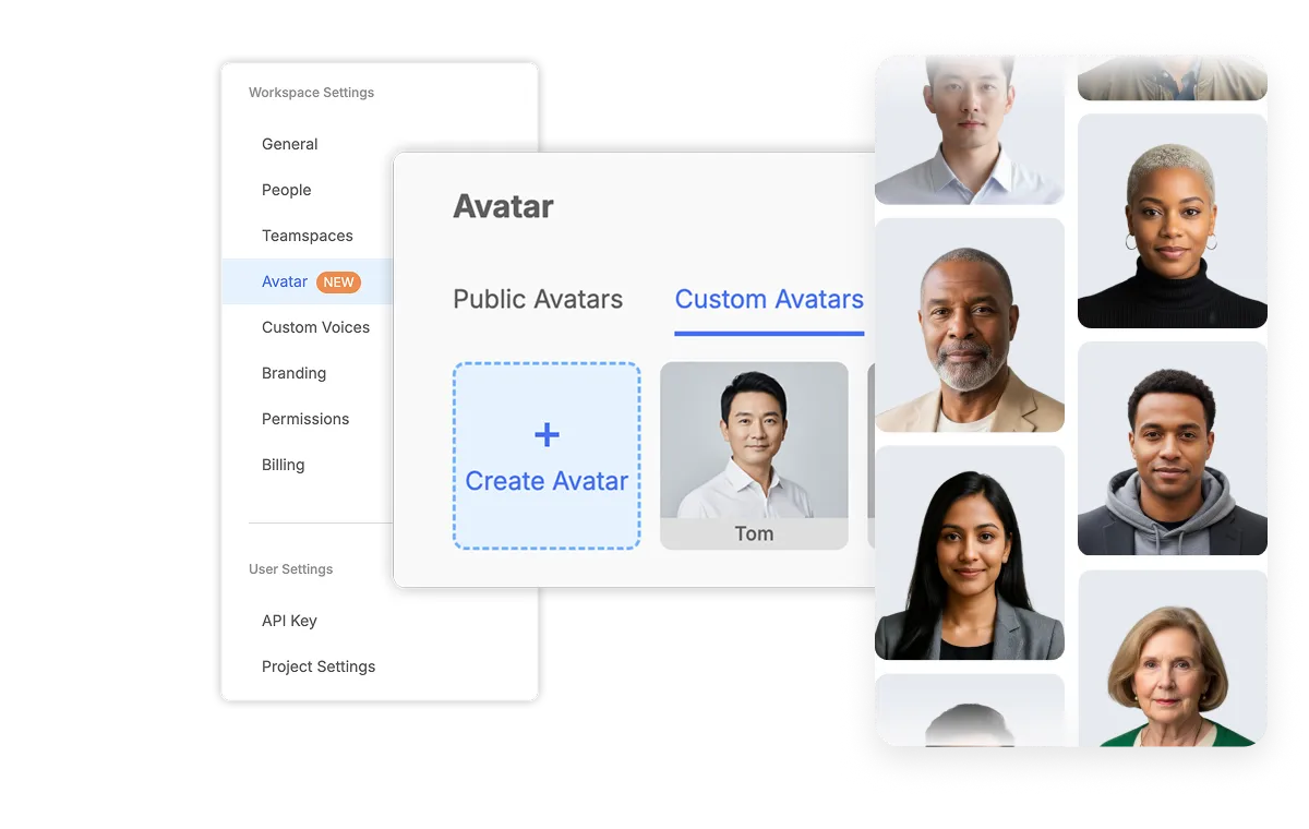 Star AI Avatar in Visla — manage existing avatars by editing or deleting custom profiles to keep your library clean and on-brand